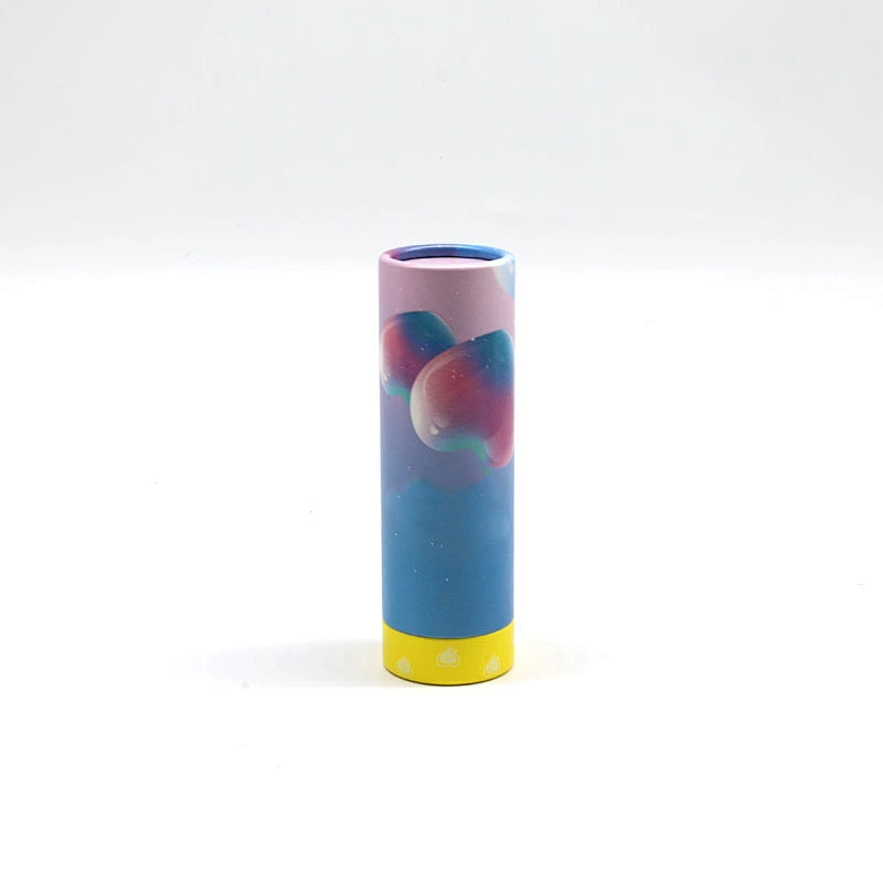 food grade Child safety paper tube child resistant round packaging childproof child proof button kraft custom paper tubes